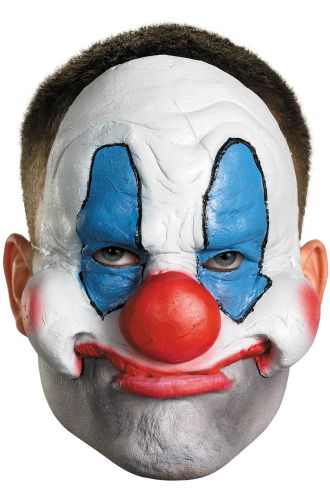 Chinless Evil Clown Adult Vinyl Mask