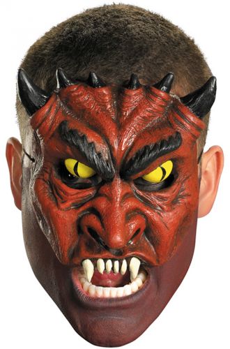 Chinless Blood Devil Adult Vinyl Mask