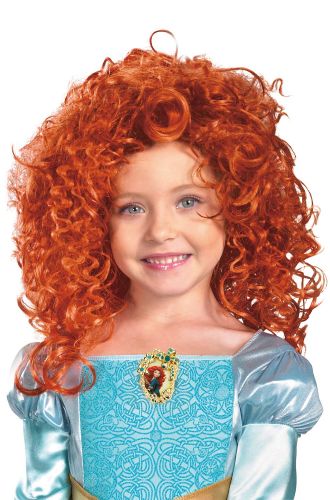 Disney Pixar Brave Merida Child Costume Wig