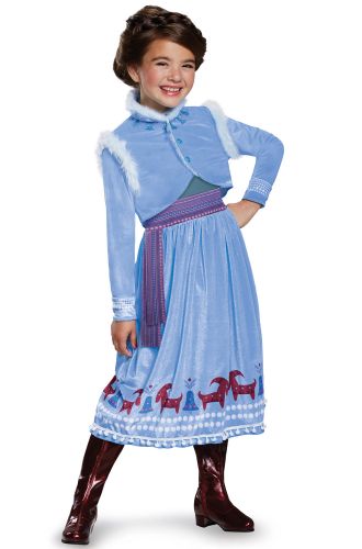 Anna Frozen Adventure Dress Deluxe Toddler/Child Costume