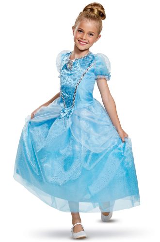 2018 Cinderella Deluxe Child Costume