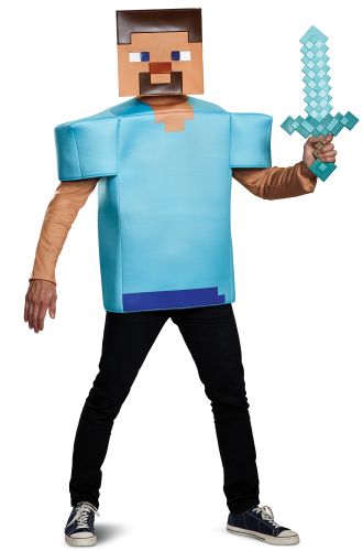 Minecraft Steve Classic Adult Costume