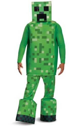 Minecraft Creeper Prestige Adult Costume
