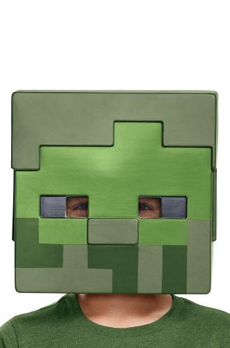 Minecraft Zombie Child Half Mask
