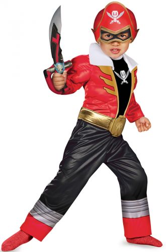 Super Megaforce Red Ranger Muscle Toddler Costume