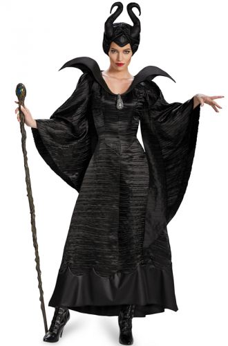 Maleficent Black Gown Deluxe Adult Costume