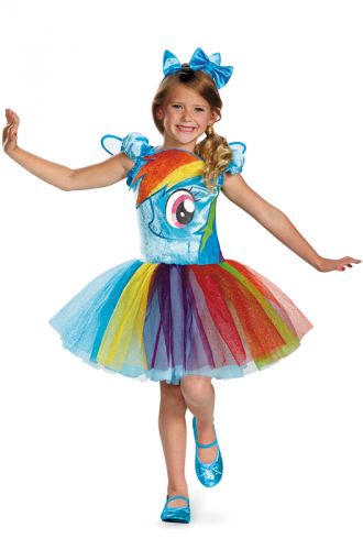 Rainbow Dash Tutu Prestige Child Costume