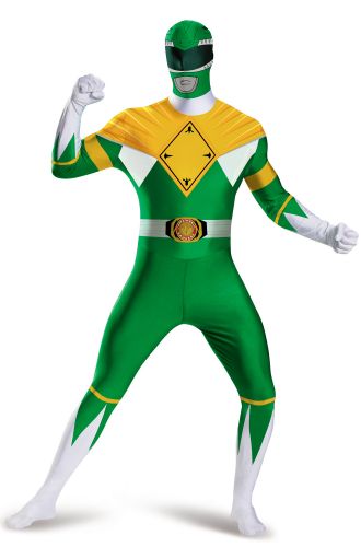 Mighty Morphin Green Ranger Bodysuit Tween/Adult Costume