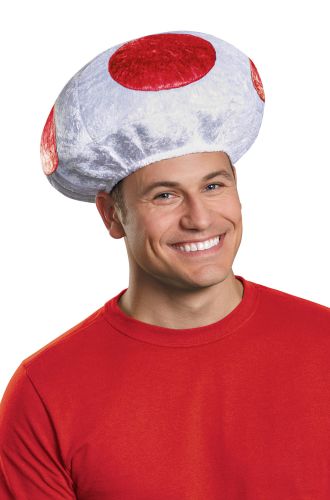 Mushroom Adult Hat (Red)