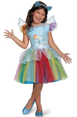 Rainbow Dash Tutu Deluxe Child Costume