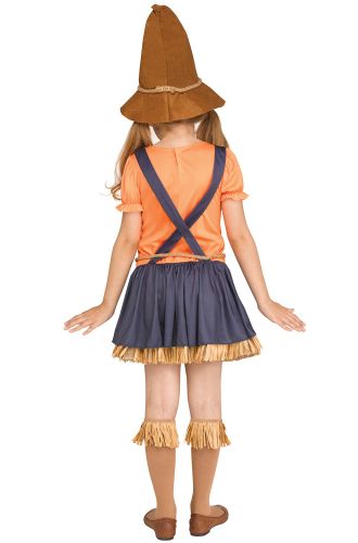 Sweet Scarecrow Girl Child Costume