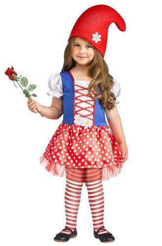 Li'l Miss Gnome Toddler Costume