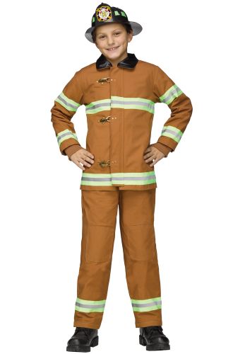Deluxe Fireman Child Costume
