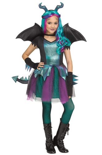 Dark Dragon Child Costume
