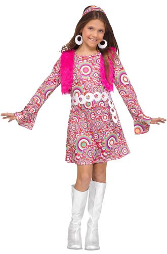 Shaggy Chic Child Costume (Pink)