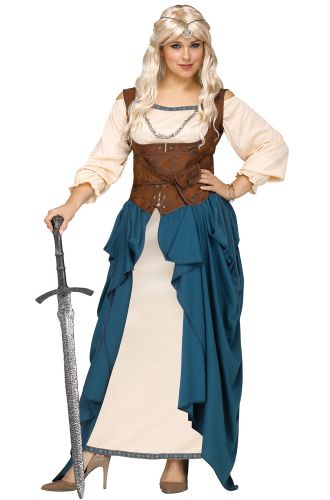 Viking Queen Plus Size Costume