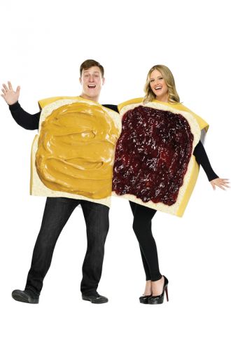 Peanut Butter and Jelly Couple Costume