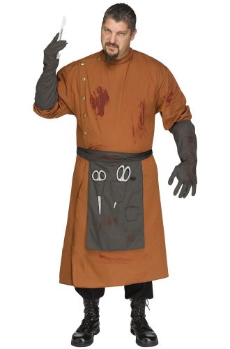Demented Doctor Plus Size Costume