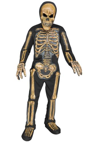 Realistic Skelebones Child Costume