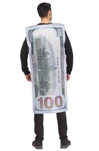 Money, Money! 100 Dollar Bill Adult Costume
