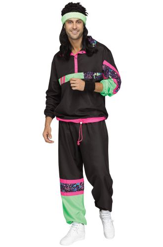 80s Male Track Suit Adult Costume