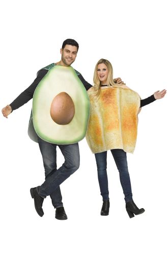 Avocado & Toast Adult Costume (Pair)
