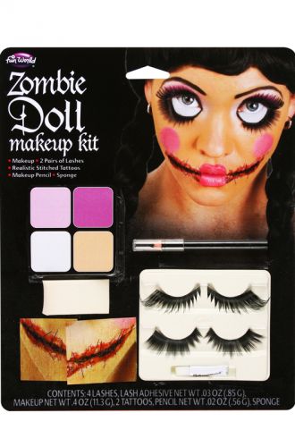 Zombie Doll Face Make-Up Kit
