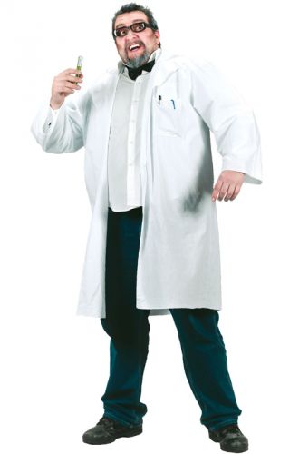 Mad Scientist Lab Coat Plus Size Costume