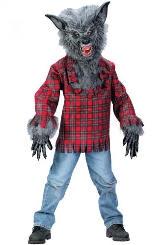 Werewolf Child Costume (Grey)