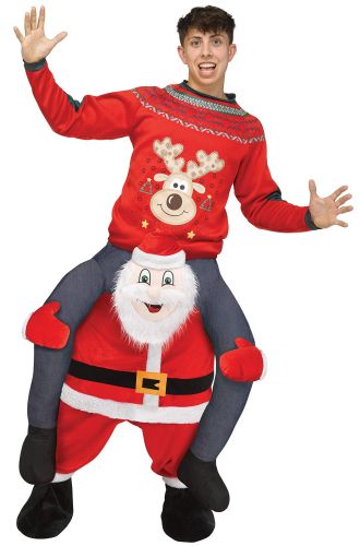 Carry Me Santa Adult Costume
