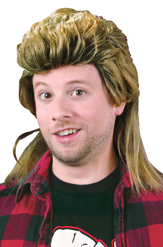wigs, mullets, shoulder length, long hair, hillbilly, farmers, country, hil...
