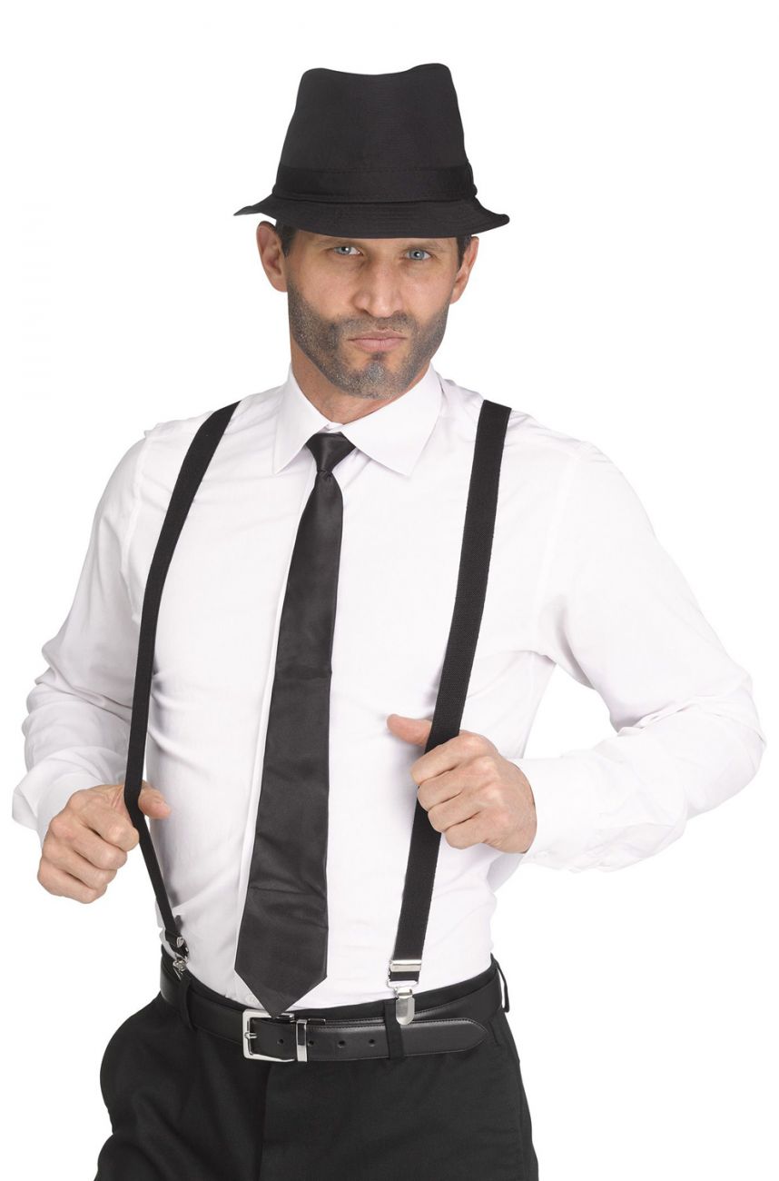 1940's Mobster Adult Costume Kit - PureCostumes.com