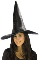 Deluxe Satin Witch Hat Accessory