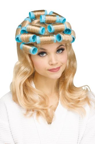 Housewife Curler Wig (Blonde)