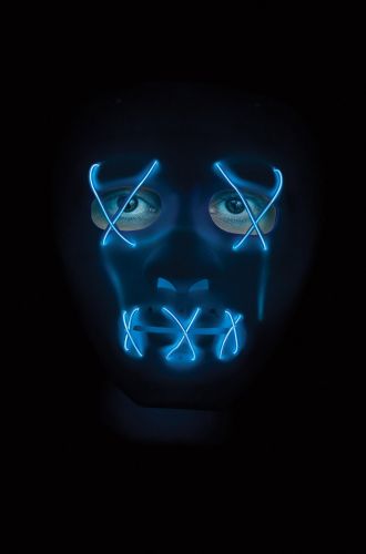 String Illumination Mask (Black/Green) - PureCostumes.com