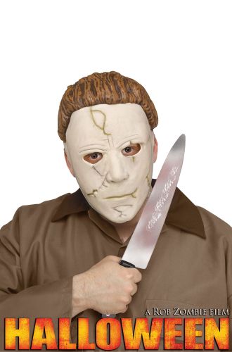 Michael Myers Memory-Flex Mask and Knife