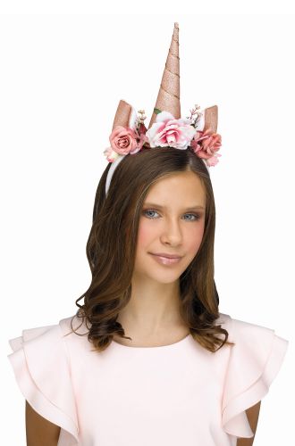 Unicorn Shimmer Headband (Rose Gold)