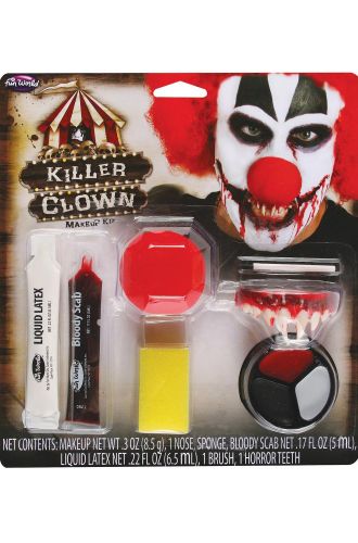 Killer Clown Makeup Kit