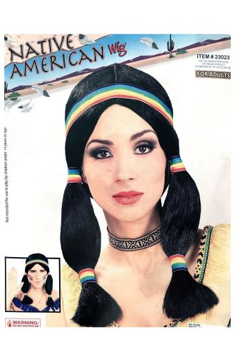 Unisex Native American Adult Wig