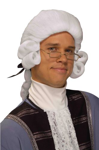 Colonial Man Wig (White)