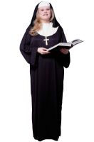 Holy Nun Plus Size Costume