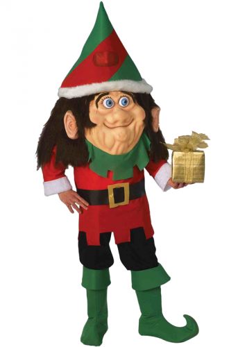 Santa's Elf Parade Pleaser Mascot Adult Costume