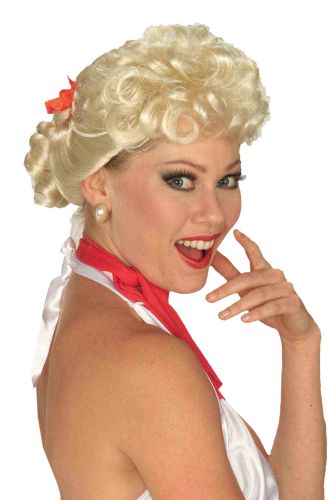 50's Housewife Adult Wig (Blonde)