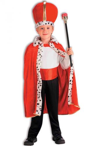 King Robe and Crown Set (Red)