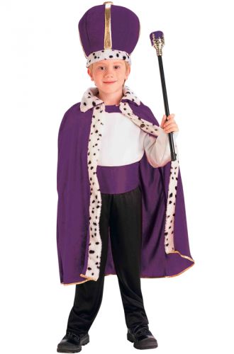 King Robe and Crown Set (Purple)