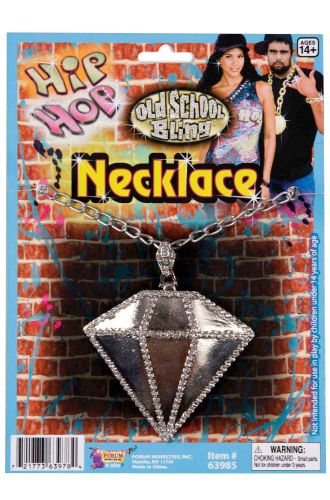 Hip Hop Diamond Shape Necklace