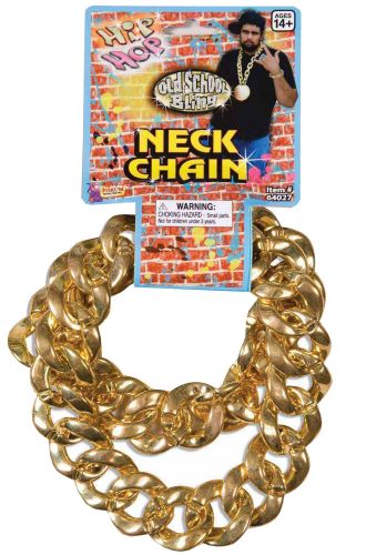 80's Big Links Neck Chain (Gold)