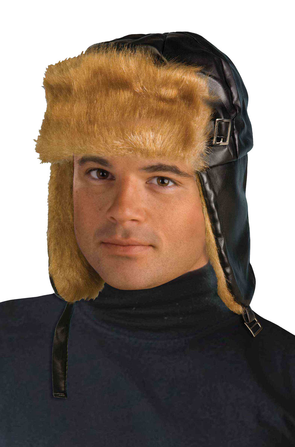 Furry Aviator Hat - PureCostumes.com
