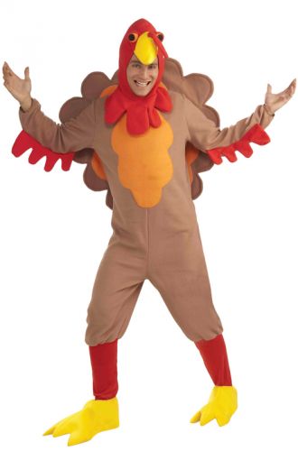 Fleece Turkey Adult Costume