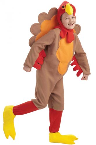 Fleece Turkey Child Costume (S)